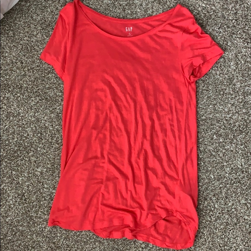Coral Short Sleeve Top